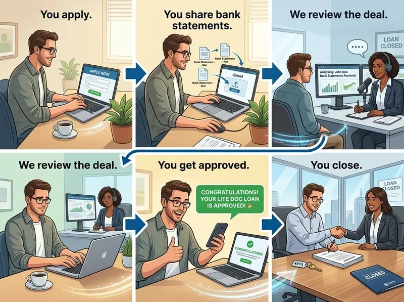 how does a lite doc loan work